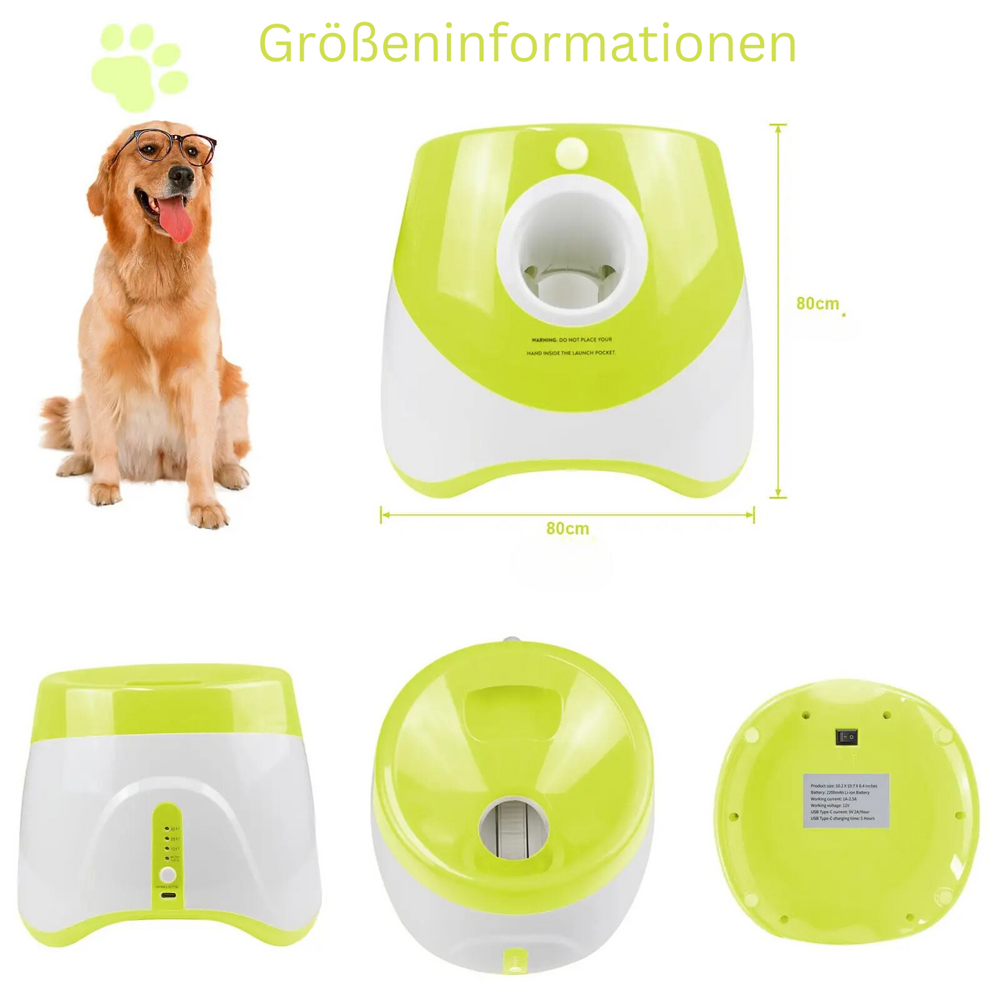 Tennisballwerfer Für hunde
