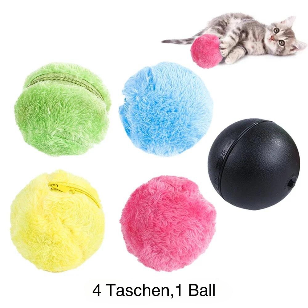 Automatischer Katzenspielball