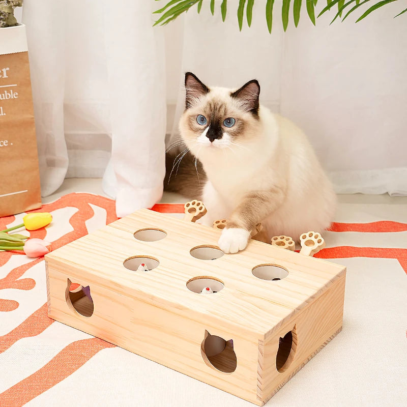 Whack-a-Mole Interaktives Spielzeug Für Katzen