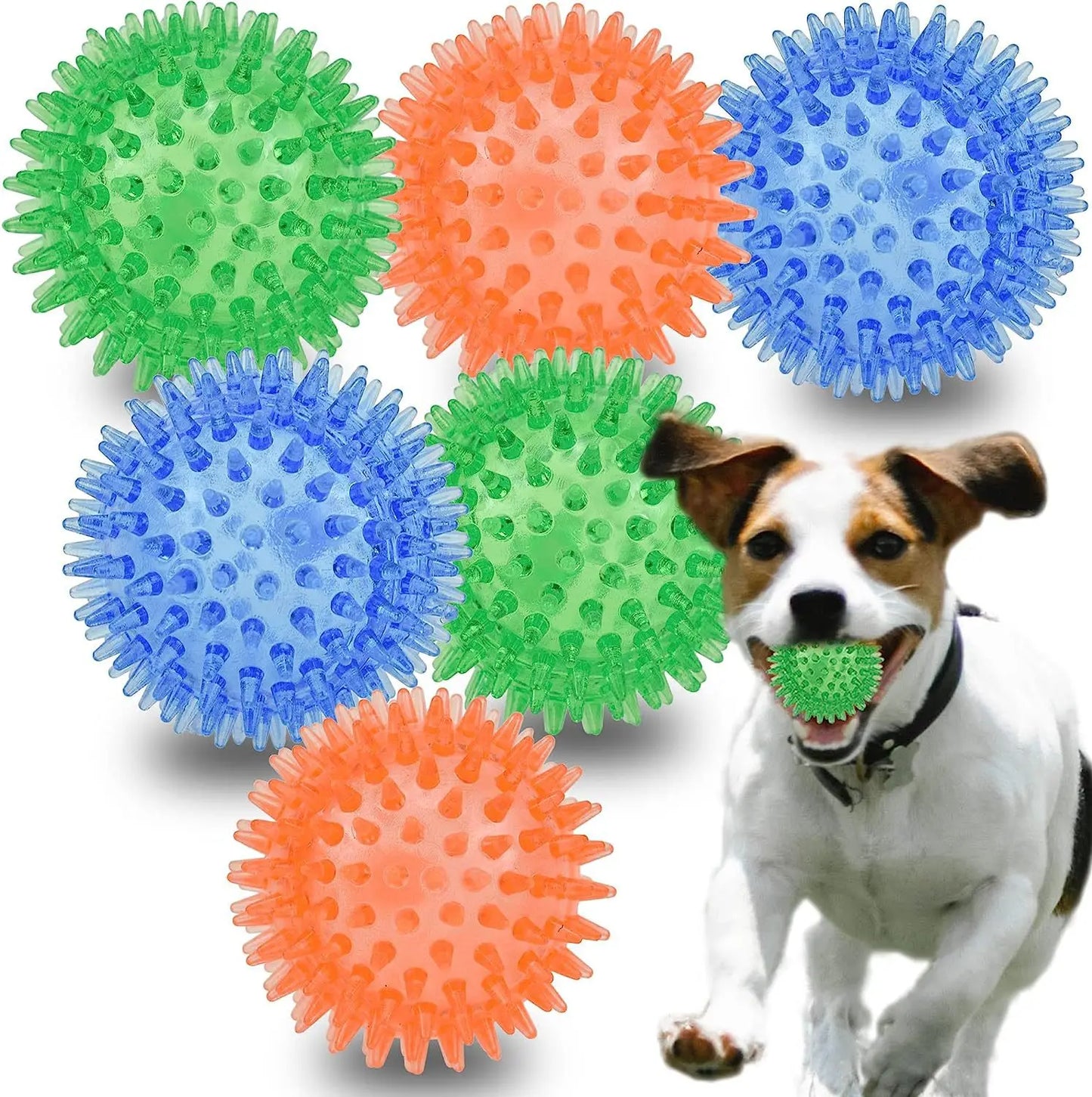 Quietschender Gummispielball