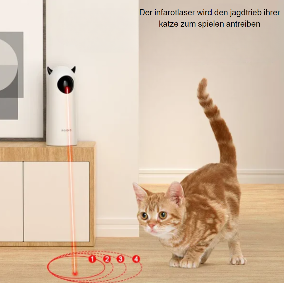 Automatischer Katzenlaser