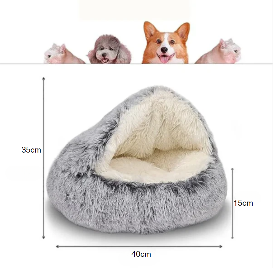 Plüsch-Katzenbett