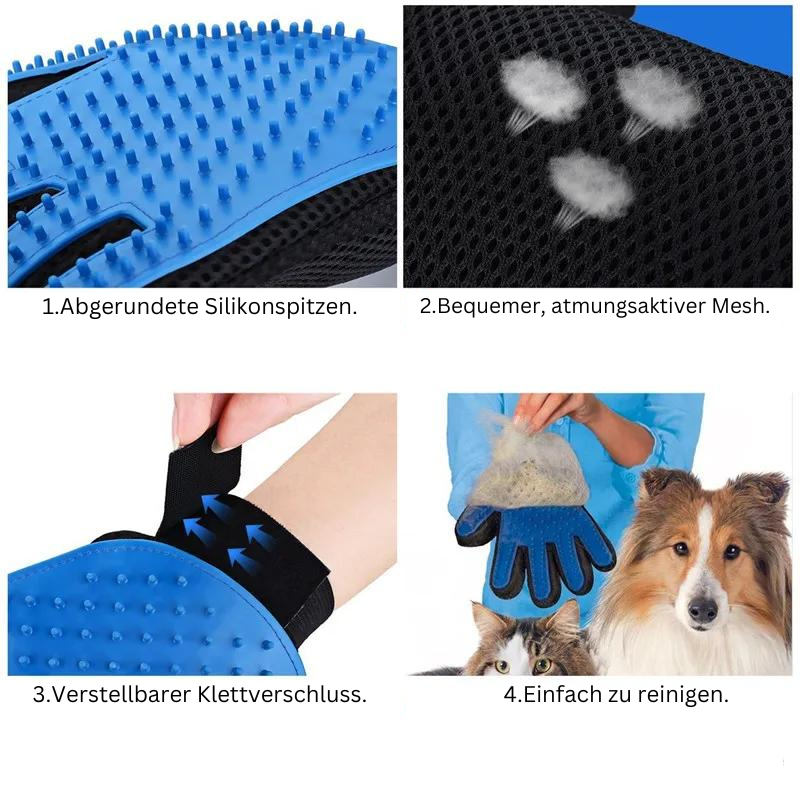 Tierhaarentfernungs-Handschuh