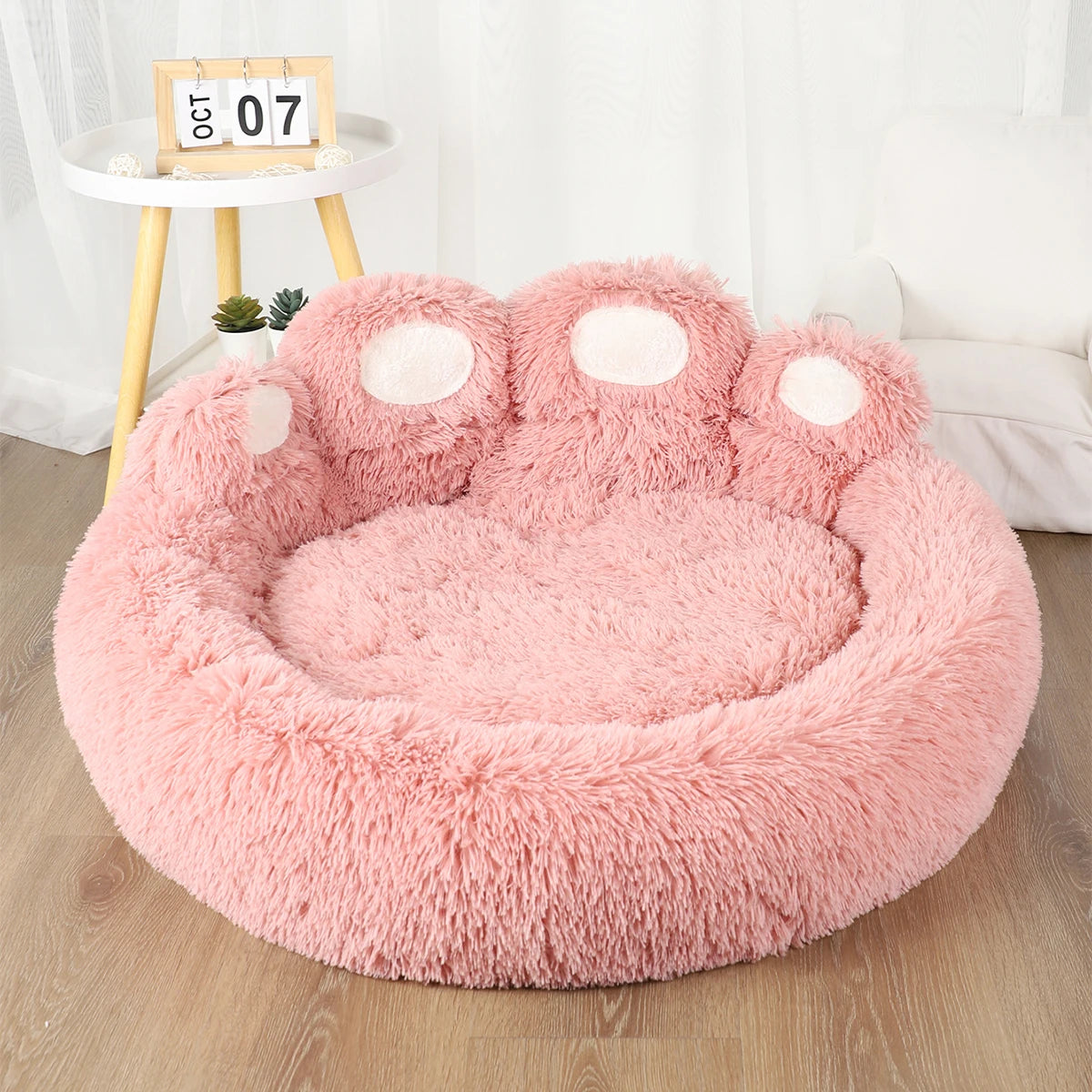 Flauschiges Hundebett