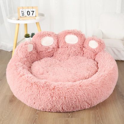 Flauschiges Hundebett