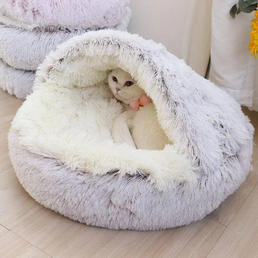 Plüsch-Katzenbett