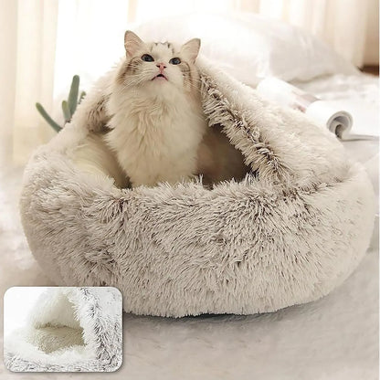 Plüsch-Katzenbett