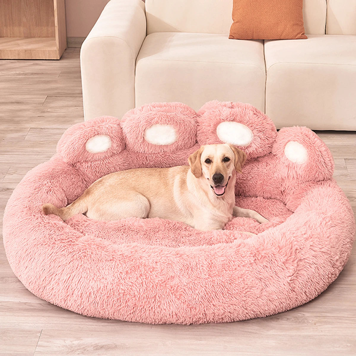 Flauschiges Hundebett