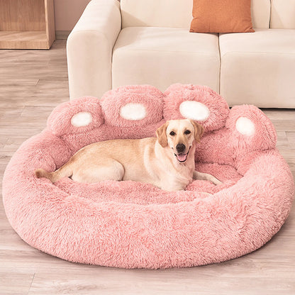 Flauschiges Hundebett